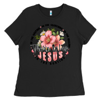 Black there was jesus Ladies Tee - JahusDesignShop