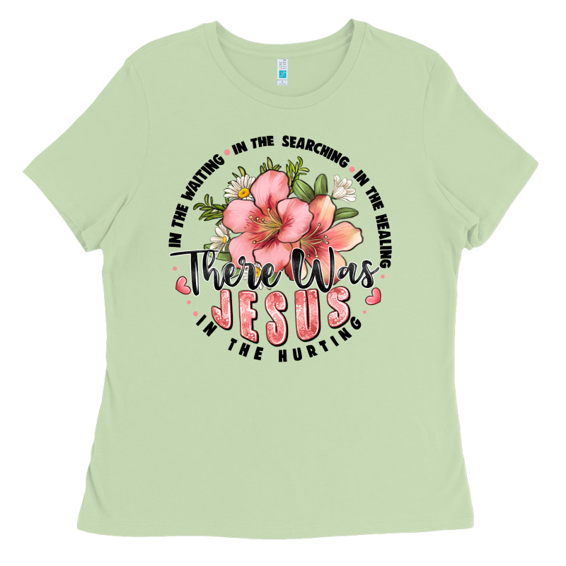 There Was Jesus Ladies Tee by JahusDesignShop | Teevron