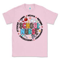 Bubblegum Pink school nurse Classic Tee - MaliasSmallBusiness