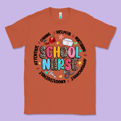 School Nurse Classic Tee Designed By Maliassmallbusiness