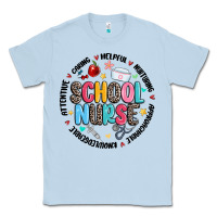 Dusty Blue school nurse Classic Tee - MaliasSmallBusiness
