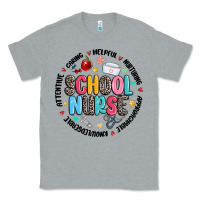 Heather Grey school nurse Classic Tee - MaliasSmallBusiness