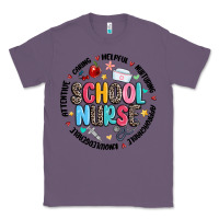 Lavender school nurse Classic Tee - MaliasSmallBusiness