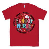 Red school nurse Classic Tee - MaliasSmallBusiness