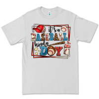 Dove Grey its a baseball kinda day Premium Tee - AdoDesignShop