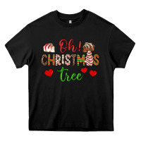 Black oh christmas tree Heavy Core Tee - JahusDesignShop
