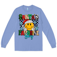 Colony Blue santas favorite boy Long Sleeve Tee - MaliasSmallBusiness