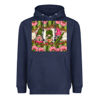 Navy cactus gnomies Heavyweight Hoodie - TumblerDesignByShophia