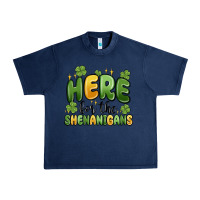 Navy here for the shenanigans Urban Heavy Tee - MaliasSmallBusiness