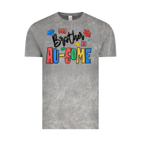 My Brother Is Ausome Autism Vintage Tee | Teevron