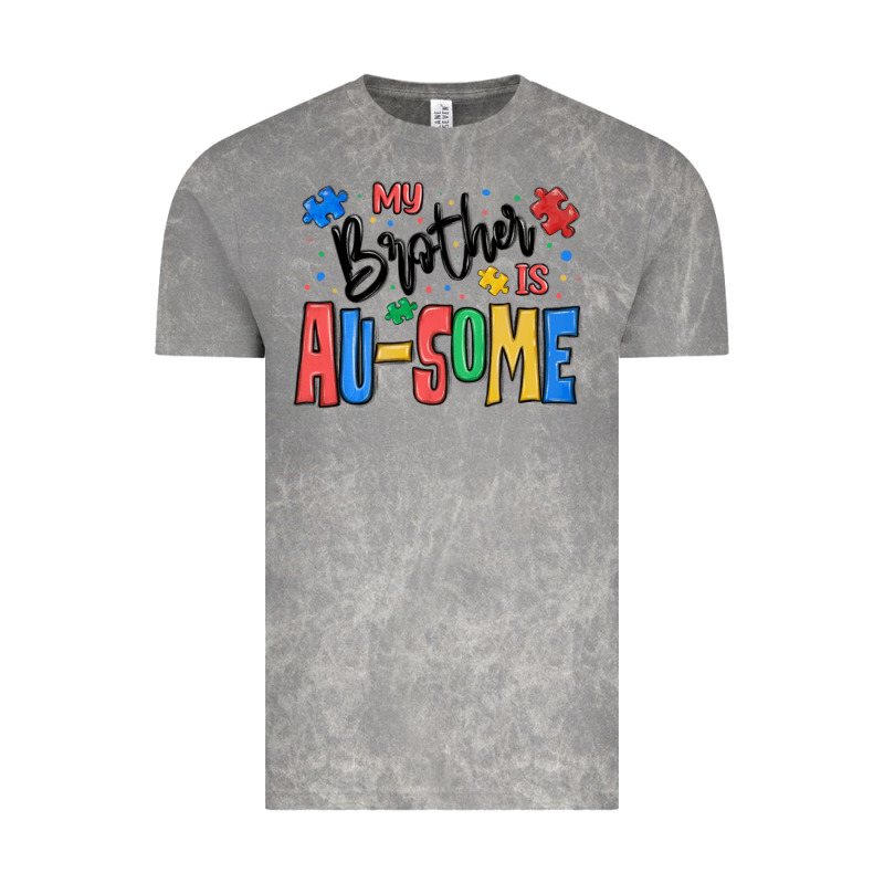 My Brother Is Ausome Autism Vintage Tee by MaliasSmallBusiness | Teevron