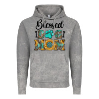 Cloud Rock Blessed dog mom Vintage Hoodie - RanaPortraitStore