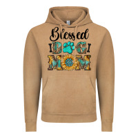 Vintage Camel Blessed dog mom Vintage Hoodie - RanaPortraitStore