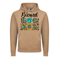 Blessed Dog Mom Vintage Hoodie | Teevron