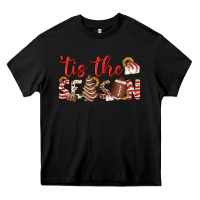 Tis The Season American Football Little Debbie Tree Cakes Heavy Core Tee | Teevron