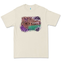 Bone Leopard, Cowhide, Wood Pattern Frame Premium Tee - Bettercallsaul