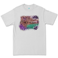 Dove Grey Leopard, Cowhide, Wood Pattern Frame Premium Tee - Bettercallsaul
