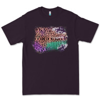 Plum Leopard, Cowhide, Wood Pattern Frame Premium Tee - Bettercallsaul