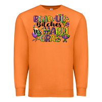 Carrot bead up bitches its mardi gras Premium Sweatshirt - CowGirlArtShop