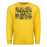 Lemon bead up bitches its mardi gras Premium Sweatshirt - CowGirlArtShop