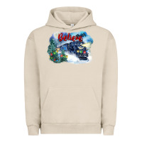 Pigment French Oak believe polar express Urban Hoodie - FaDigitalArtStudio