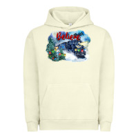 Pigment Pistachio believe polar express Urban Hoodie - FaDigitalArtStudio