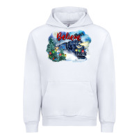 White believe polar express Urban Hoodie - FaDigitalArtStudio