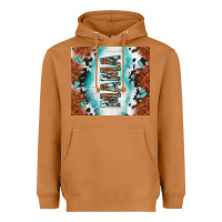 Meerkat tooled leather and cowhide mama Heavyweight Hoodie - TumblerDesignByShophia