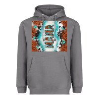 Storm tooled leather and cowhide mama Heavyweight Hoodie - TumblerDesignByShophia