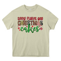Mossy Snowflakes and Christmas cakes Heavy Core Tee - JahusDesignShop