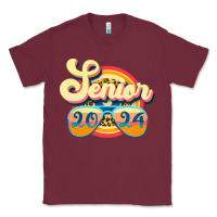 Burgundy senior 2024 Classic Tee - JahusDesignShop