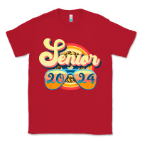 Red senior 2024 Classic Tee - JahusDesignShop