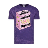 Cloud Purple let's normalize healing trauma Vintage Tee - MaliasSmallBusiness
