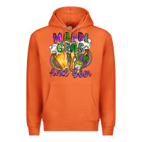 Carrot mardi gras and beer Premium Hoodie - CowGirlArtShop