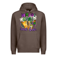 Coffee mardi gras and beer Premium Hoodie - CowGirlArtShop