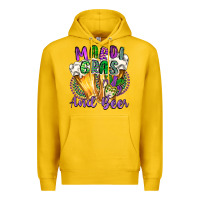 Lemon mardi gras and beer Premium Hoodie - CowGirlArtShop