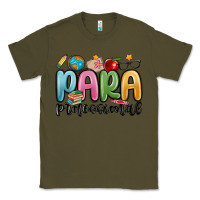 Army Green para professional Classic Tee - MaliasSmallBusiness