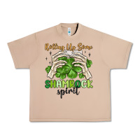 Burro rolling up some shamrock spirit Urban Heavy Tee - MaliasSmallBusiness