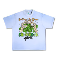 Grape Ice rolling up some shamrock spirit Urban Heavy Tee - MaliasSmallBusiness