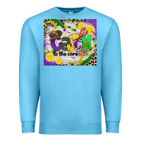Ocean Blue cajun to the core Premium Sweatshirt - CowGirlArtShop