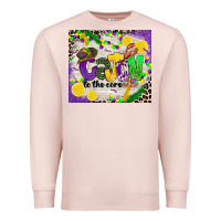 Pale Pink cajun to the core Premium Sweatshirt - CowGirlArtShop