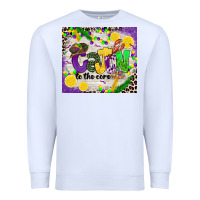 White cajun to the core Premium Sweatshirt - CowGirlArtShop