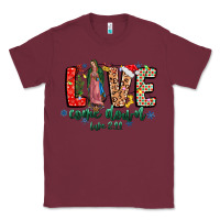 Burgundy Love ComeDown Luke 2.11-2 Classic Tee - CowhideDigitalArt