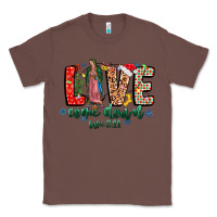 Chestnut Love ComeDown Luke 2.11-2 Classic Tee - CowhideDigitalArt