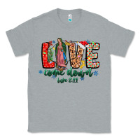 Heather Grey Love ComeDown Luke 2.11-2 Classic Tee - CowhideDigitalArt