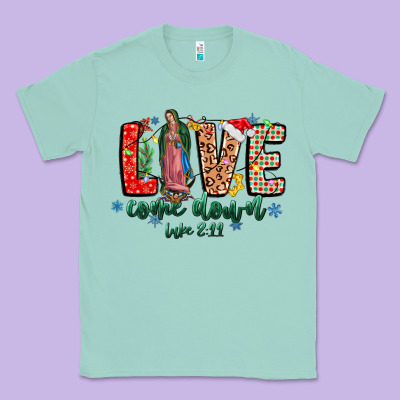Love Comedown Luke 2.11-2 Classic Tee Designed By Cowhidedigitalart