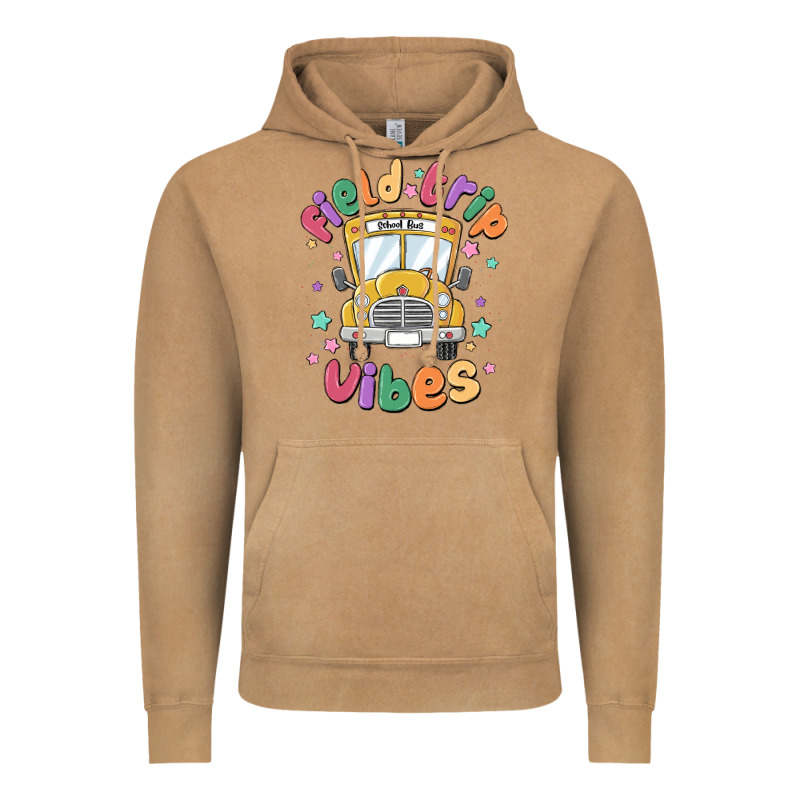 Field Trip Vibes Vintage Hoodie by MaliasSmallBusiness | Teevron