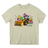 Mossy mardi gras gnome bulldozer Heavy Core Tee - JahusDesignShop