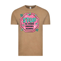 Vintage Coffee stop no energy vampires allowed Vintage Tee - MaliasSmallBusiness
