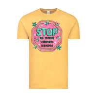 Vintage Mustard stop no energy vampires allowed Vintage Tee - MaliasSmallBusiness